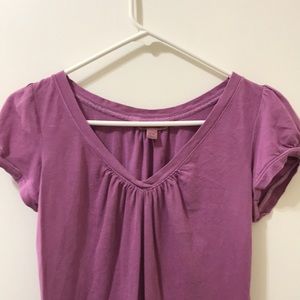 Decree v-neck short sleeve vintage style tee - med